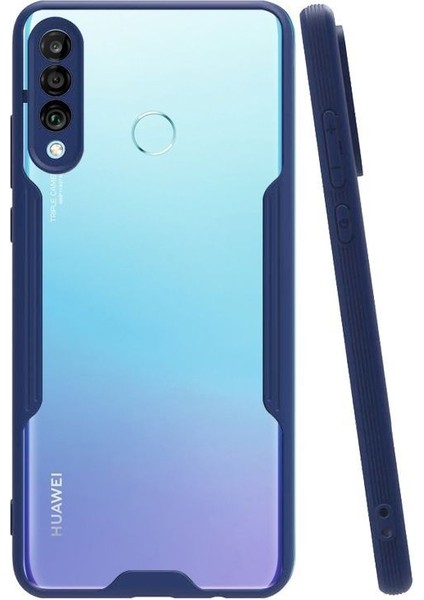 Huawei P30 Lite Tam Korumalı Renkli Kenarlı Parfe Kılıf