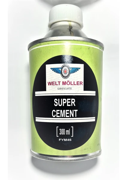 Welt Möller Lastik Yama Solüsyon Super Cement 300ML FYM46