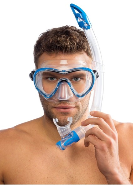 Ocean Vip Maske Şnorkel Seti Aquamarine fiyatları