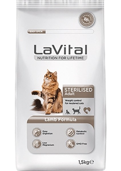 Lavıtal Sterılısed Adult Lamb Formula (1,5 Kg)