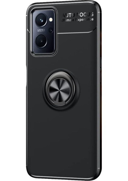 Oppo A96 4g Kılıf Kickstand Ring Holder Siyah fiyatları
