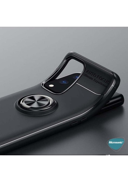 Oppo A96 4g Kılıf Kickstand Ring Holder Siyah modelleri