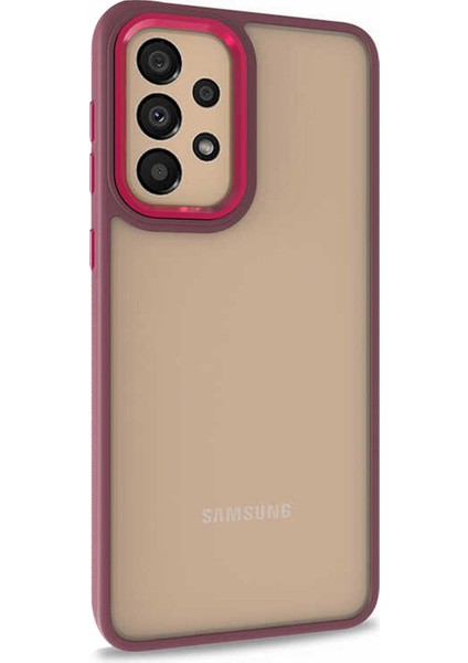 Samsung Galaxy A32 4g Kılıf Bright Planet Kırmızı