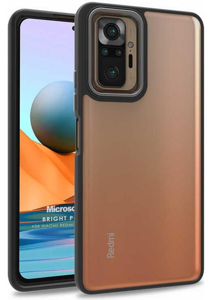 Xiaomi Redmi Note 10 Pro Kılıf Bright Planet Siyah