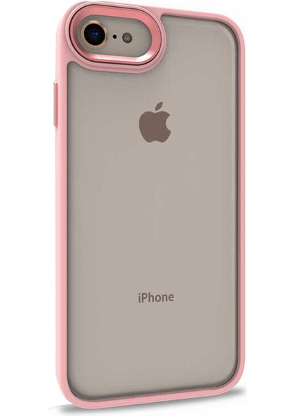 Apple iPhone Se 2020 Kılıf Bright Planet Rose Gold