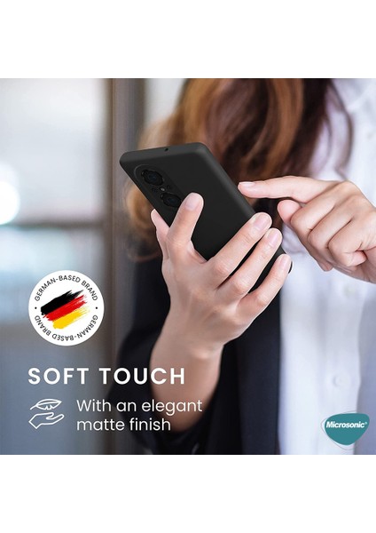 Matte Silicone Huawei Nova 9 Se Kılıf Mor