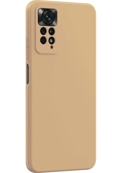 Matte Silicone Xiaomi Redmi Note 11 Pro 5g Kılıf Gold