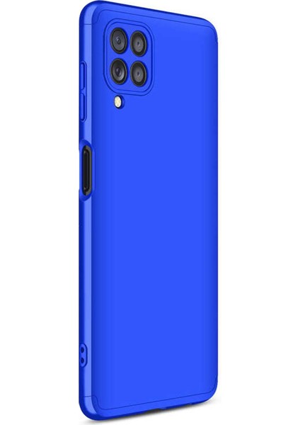 Samsung Galaxy M32 4g Kılıf Double Dip 360 Protective Mavi fiyatları