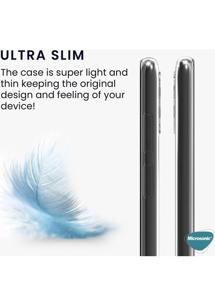 Tecno Spark 7t Kılıf Transparent Soft Şeffaf