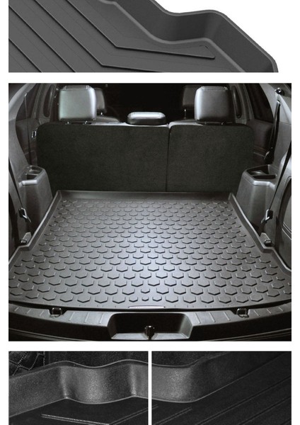 Renault Clio Symbol 2008 - 2012 Lazer Kesim 3D Flom Bagaj Havuzu modelleri