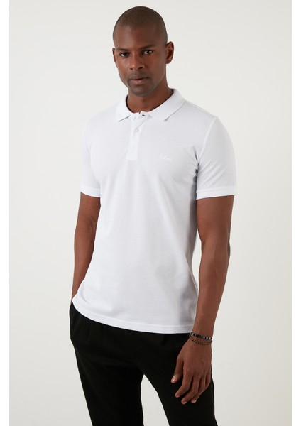 % 100 Pamuklu Slim Fit Düğmeli Polo T Shirt Erkek T Shirt 222 Lcm 242057 1101 modelleri