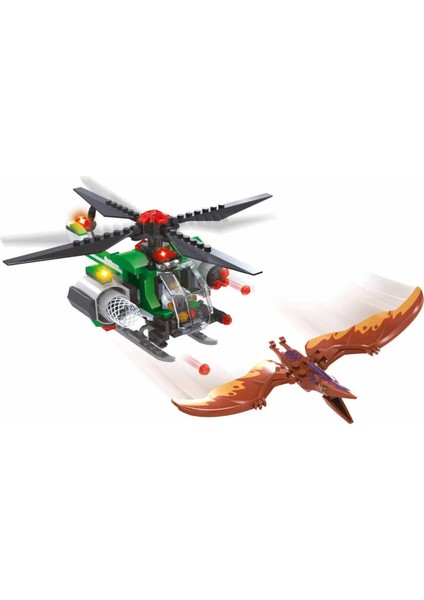 Blx Dinosaur Kanatlı Dinozorlar ve Helikopter 25536