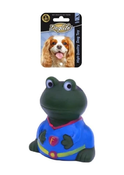 Köpekler Için Frog Oyuncak