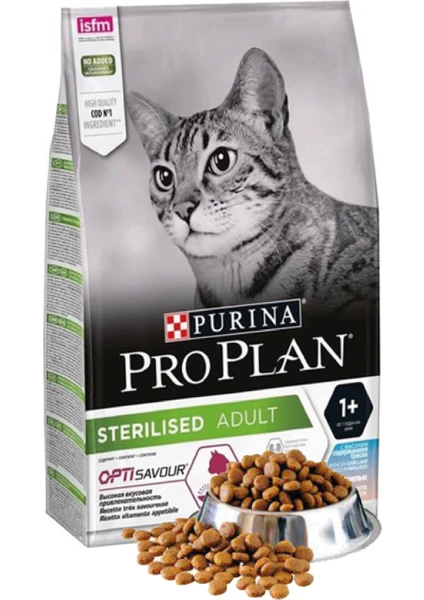 Pro Plan Kısırlaştırılmış Morina ve Alabalık Kedi Maması 1 kg