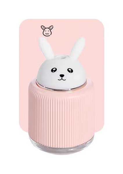 300ML USB Karikatür Ultrasonik Hava Nemlendirici Zamanlama Aroma Esansiyel Yağı Difüzör Sisleyici (Yurt Dışından)