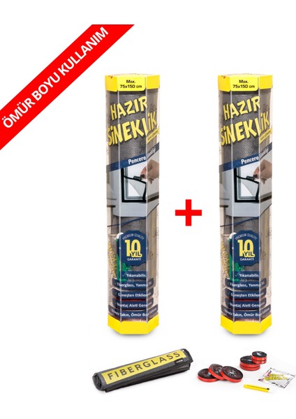75x150 cm Pencere Için - 2 Li Paket