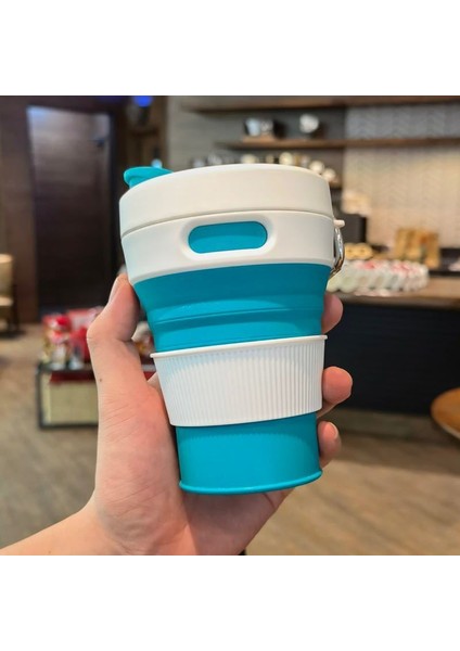 450 ml Açık Taşınabilir Katlanır Teleskopik Sıkıştırma Su Bardağı (Yurt Dışından) fiyatları