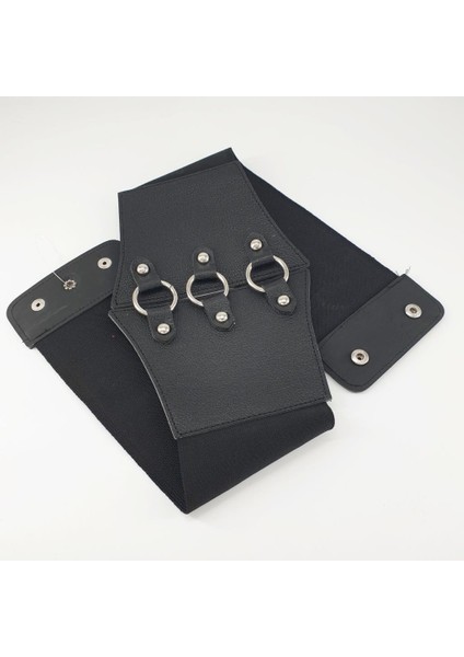 Halkalı Lastikli Bayan Klasik Kemer