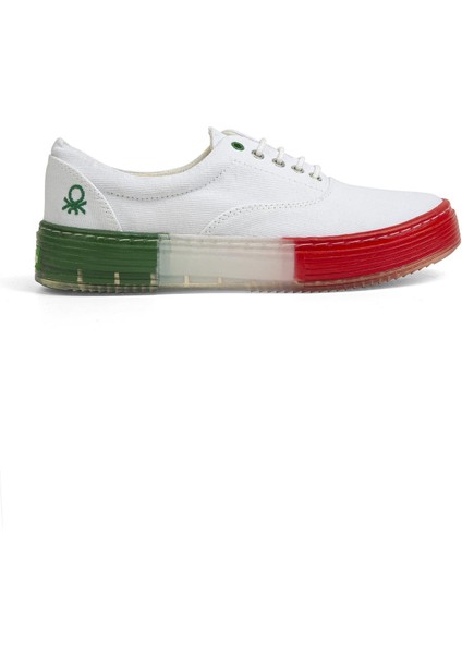 ® | BN-30696-3114 Beyaz Kirmizi - Kadın Spor Ayakkabı