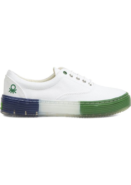 ® | BN-30696-3114 Beyaz Yesil - Kadın Spor Ayakkabı