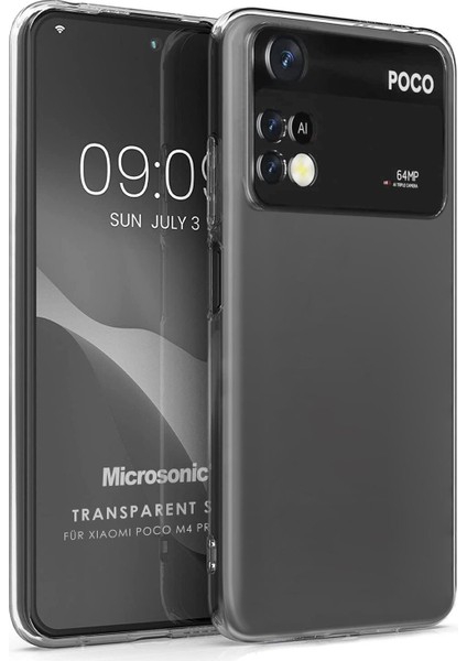 Xiaomi Poco M4 Pro 4g Kılıf Transparent Soft Şeffaf