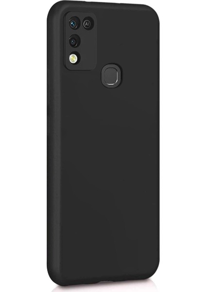 Matte Silicone Infinix Hot 10 Play Kılıf Siyah