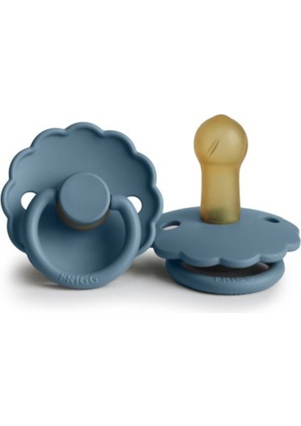 Frıgg Daisy Kauçuk Emzik - Glacier Blue