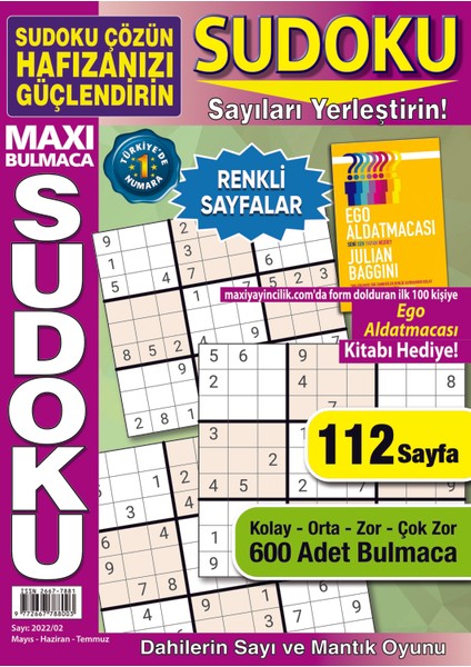 Bulmaca Sudoku 2022/02