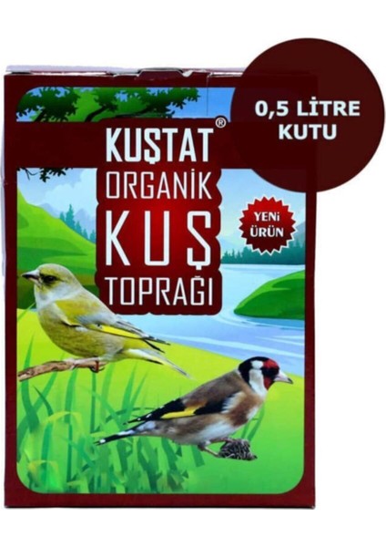 Kuşlarınız Için Organik Kuş Toprağı 0,5 Litre