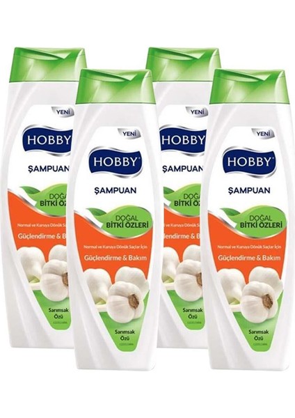 Şampuan Sarımsak Özü 600 ml x 4