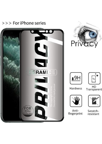 iPhone 13 Promax (6.7) Parmak Izi Bırakmayan Mat Seramik Hayalet Ekran Koruyucu