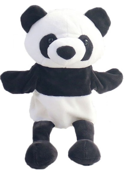 Karikatür Peluş El Kukla Oyuncak, Yükseklik: 30CM (Panda) (Yurt Dışından)