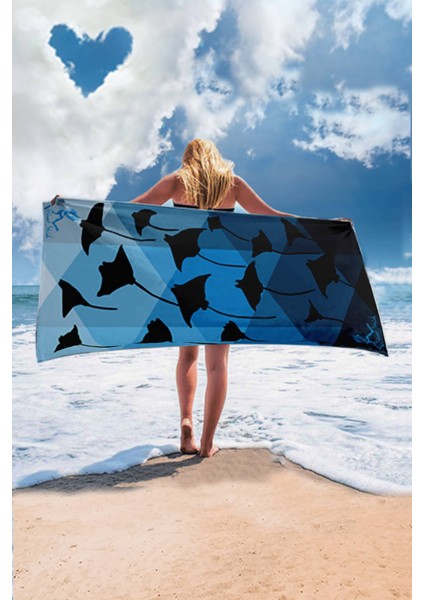 Devil Fish Towel