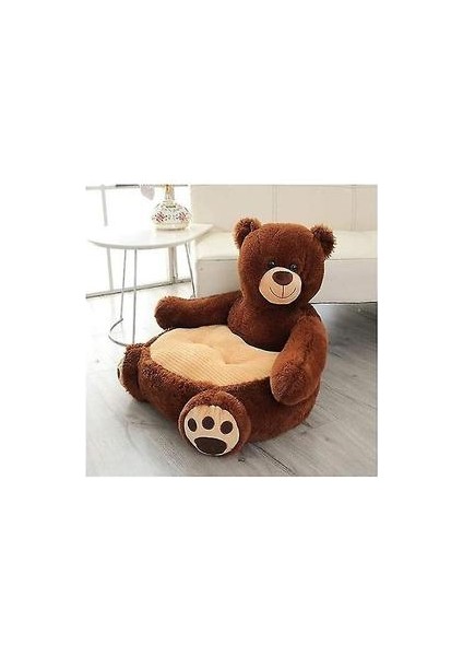 Sevimli Çizgi Film Şekli Çocuk Kanepe Sandalye Yumuşak Peluş Toddler Koltuk Toddler Mobilya (Grup3)(Yurt Dışından)