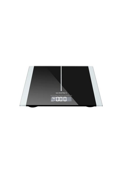 400LB Arkadan Aydınlatmalı LCD Dijital Banyo Vücut Ağırlığı Ölçeği Lb / kg / St + 2x Pil