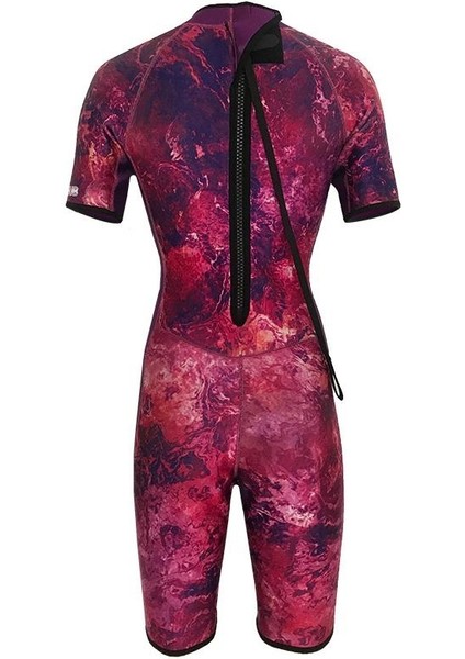 2mm Dreams Purple Kadın Shorty (Kısa) Sörf, Scuba Tüplü Dalış Elbisesi Wetsuit fırsatları