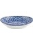 Rêve Bleu Tuyau Oval Tabak - Mavi - 19,5X16,5 cm 2