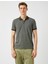 Slim Fit Kırçıllı Polo Yaka Tişört 3
