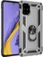 Samsung Galaxy A51 Kılıf Vega Yüzüklü Standlı Silikon + Nano Cam 1
