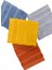 Microcotton 30X50 cm Mutfak Havlusu 1 Adet Turuncu 3