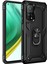 Xiaomi Mi 10T Pro Kılıf Vega Yüzüklü Standlı Silikon + Tam Ekran Koruyucu 1