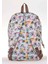 Safari Siyah Çiçek Desenli Okul ve Günlük Sırt Çantası 3