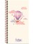 10X19CM Düz Defter La Plume Balloon Pembe 417998 1
