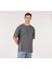 Oversize T-Shirt Renk Antrasit Positive Negative (Erkek -Kadın) 1