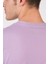 Oversize T-Shirt Renk Lila Positive Negative (Erkek -Kadın) 3