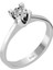 0,40 Karat Görünümlü Pırlanta Tektaş Yüzük 0441R0013 1