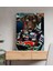 Evcil Dostlara Özel Nascar Pilot Tasarımlı Portre Kanvas Tablo 50X70CM-3 1