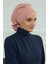 Aerobin Kumaş Hazır Türban,pembe,ht-92 2