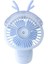 Masaüstü Katlanır Sprey Mini Fan Karikatür Nemlendirme Su Jet Fan (Mavi) (Yurt Dışından) 1