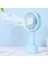 USB Taşınabilir Açık Mini Fan Cep Telefonu Tutucu Gece Işığı Küçük Fan (Koyu Mor) (Yurt Dışından) 3